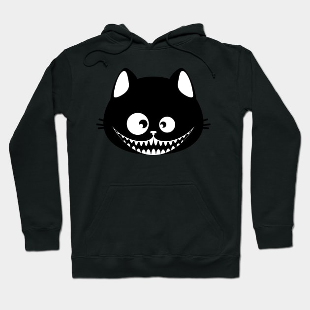 Cheshire cat smile Hoodie by AnnArtshock